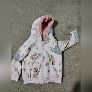 Disney Princess Girl's 3T Hooded Jacket